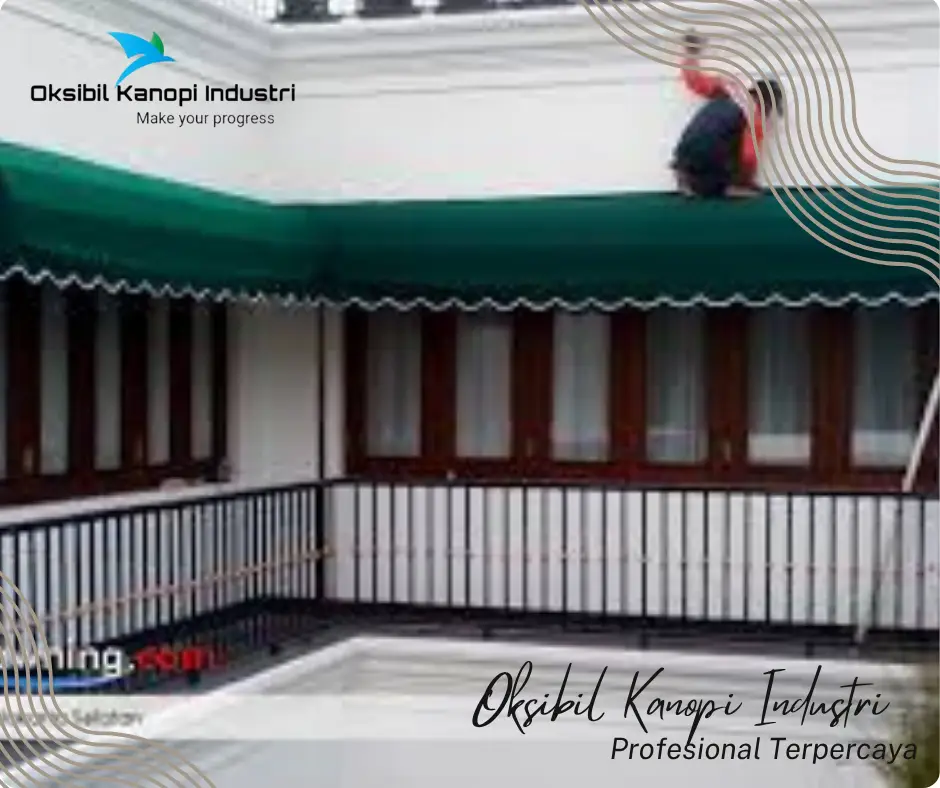 Kanopi Kain Modern Di Jakarta Utara
