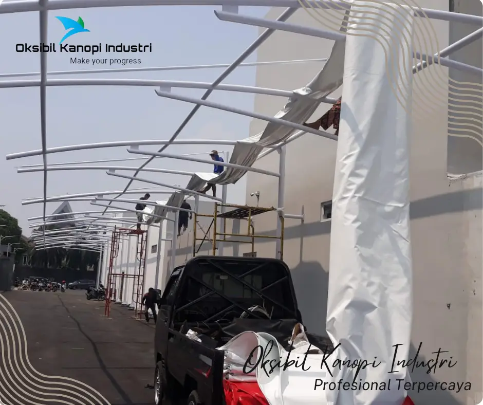 Kanopi Membran Parkiran Foodcourt