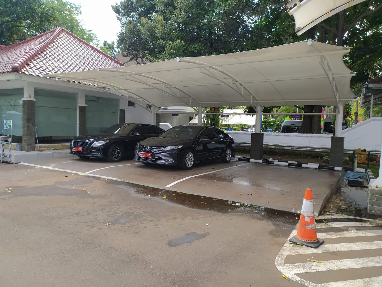 Kanopi Membran Parkiran Mobil