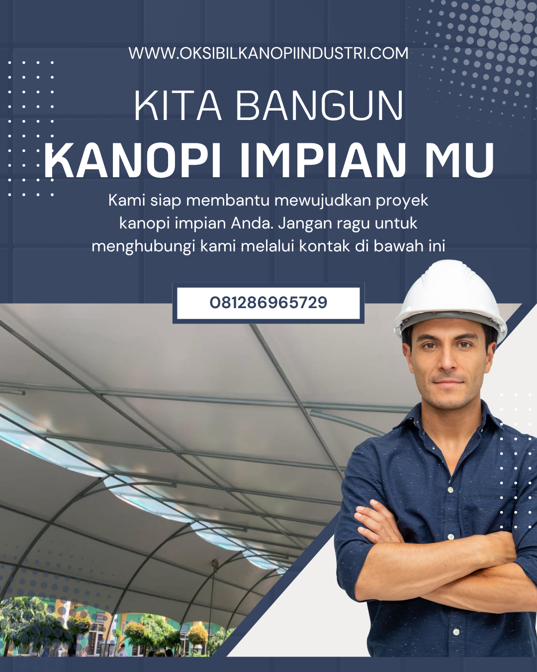 Daftar harga kanopi membran di Depok
