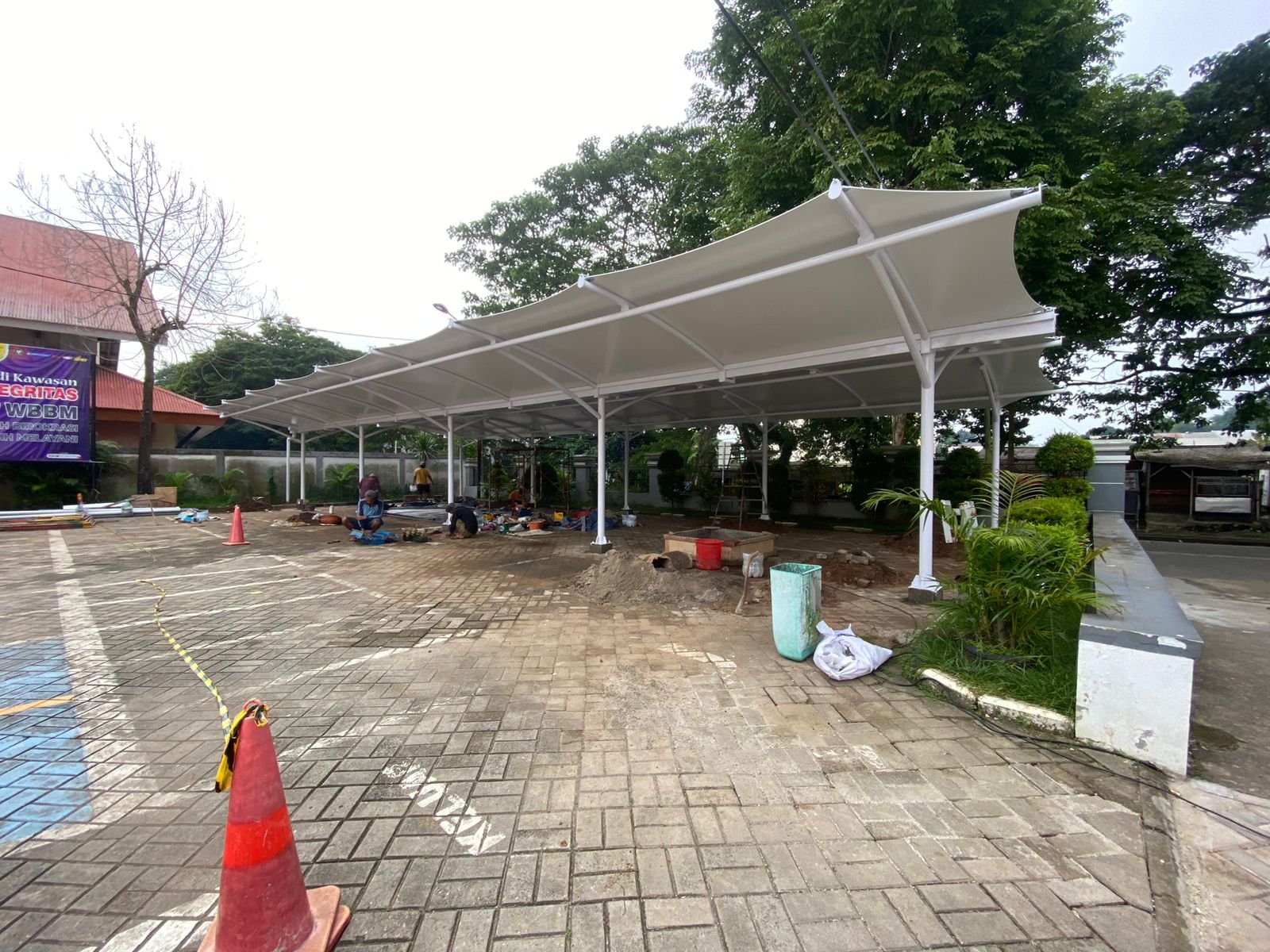 Harga atap membrane Mighty kainnya saja