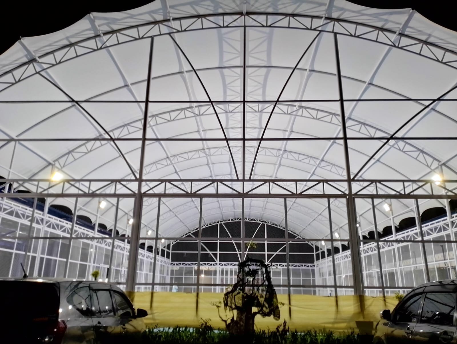 Harga canopy lapangan padel per meter di Depok