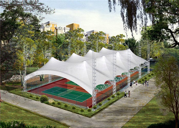 Harga canopy lapangan padel per meter di Bogor