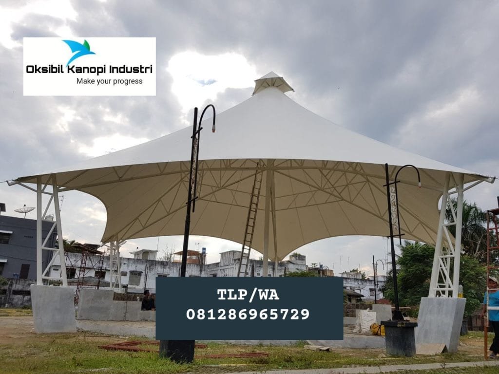 Kanopi membrane dan tenda membrane terbaik di Depok